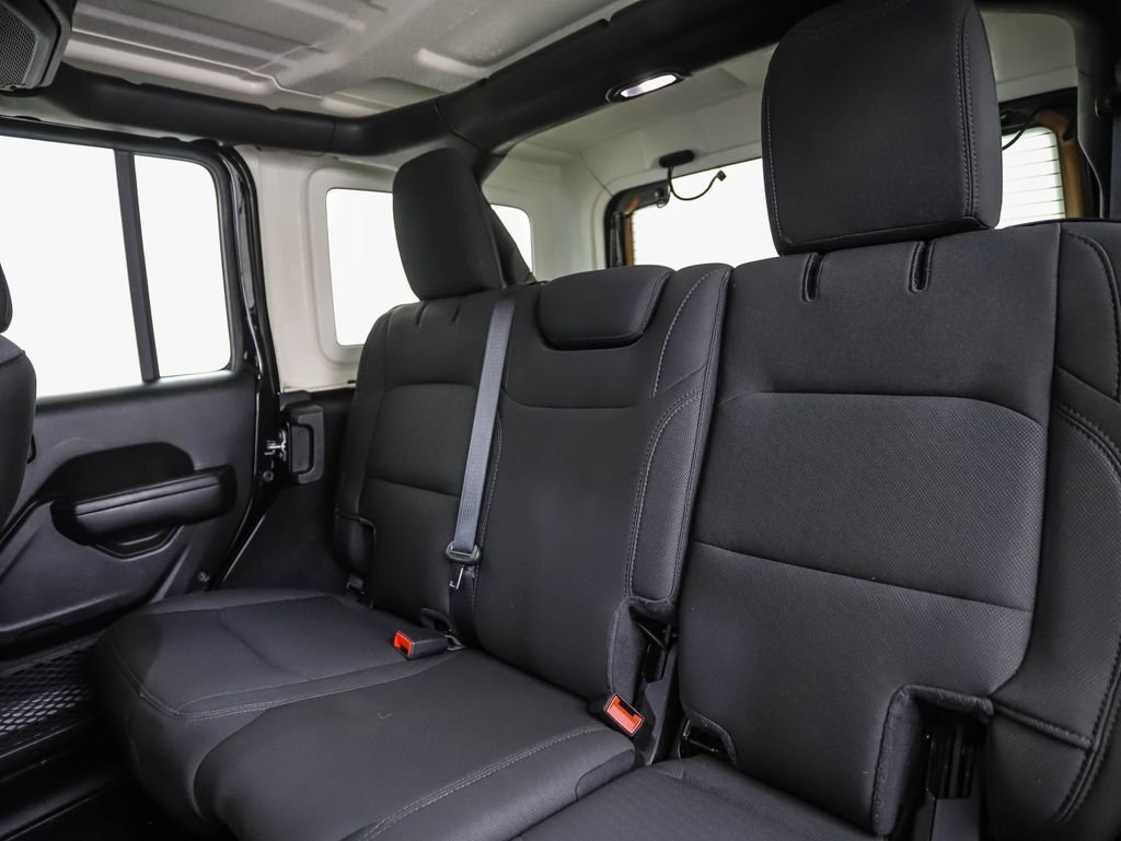 Used 2021 Black Clearcoat Jeep Unlimited Willys image 23
