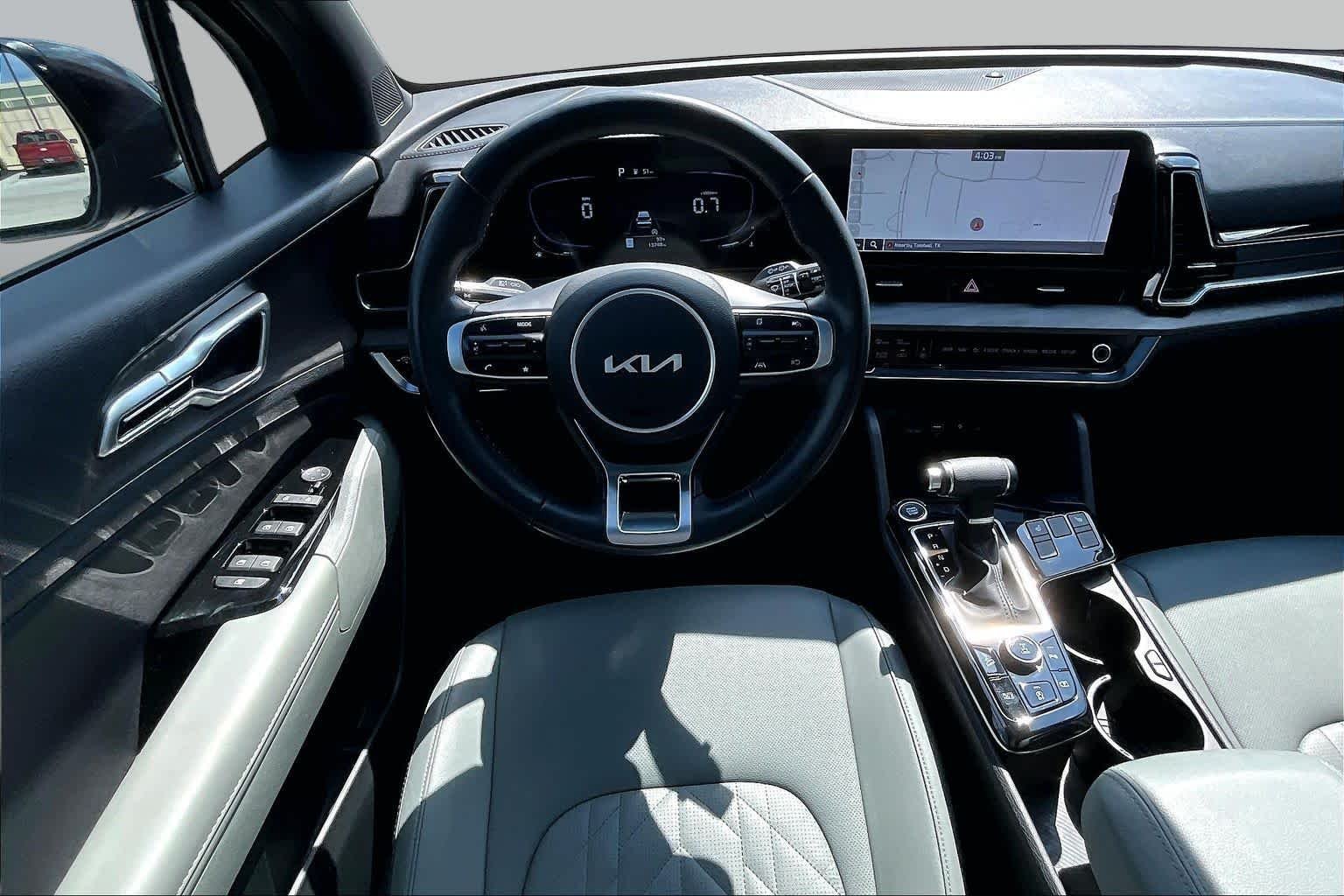 Used 2023 Ebony Black Kia X-Line image 6