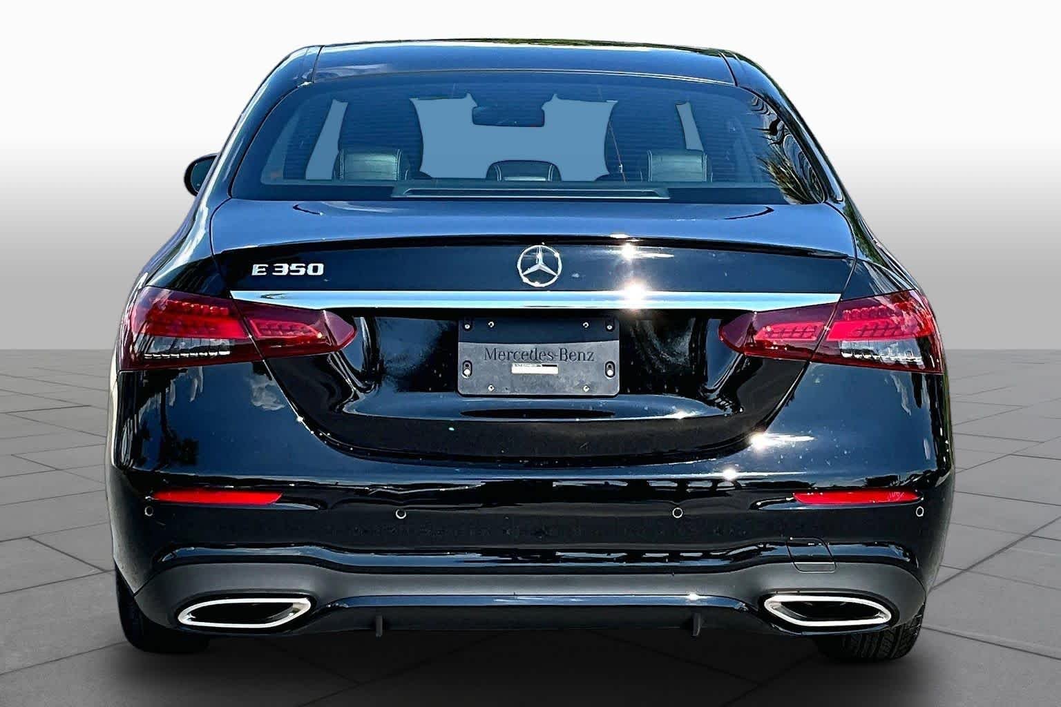 Certified Used 2022 BLACK Mercedes-Benz E 350 image 5
