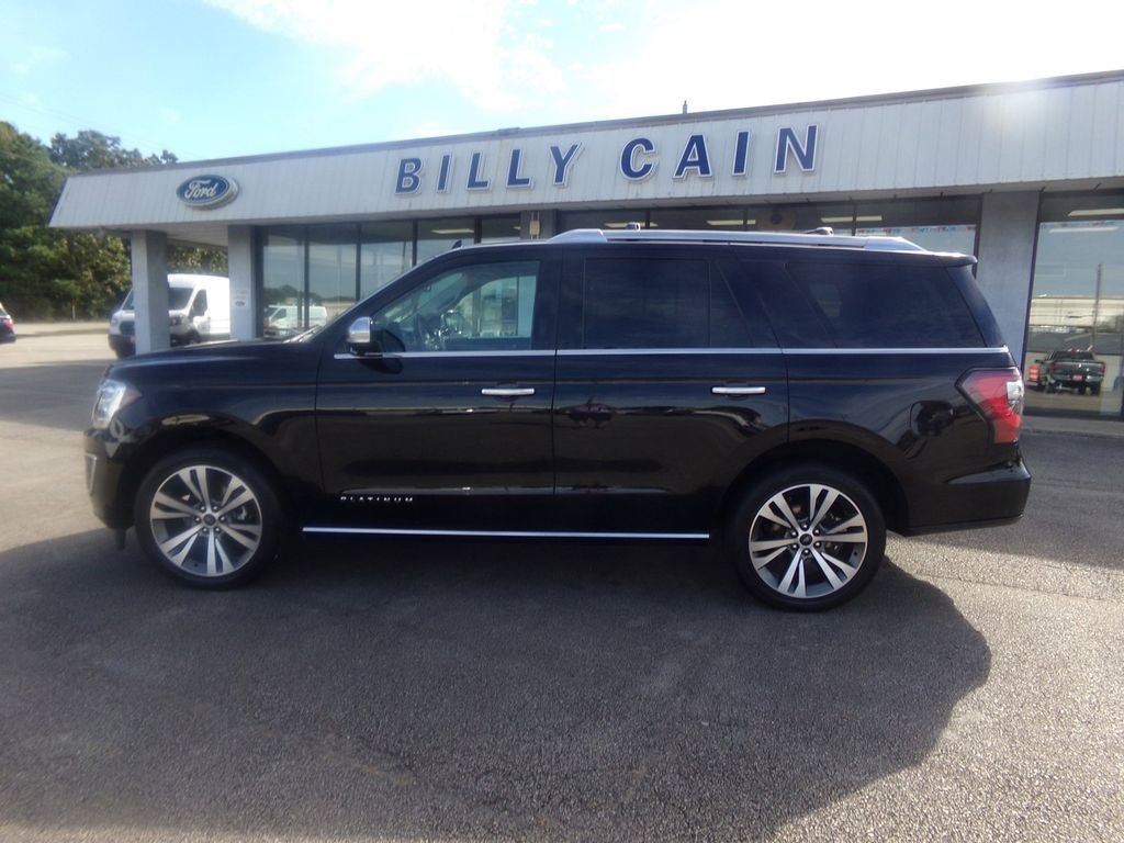 Used 2021 Black Metallic Ford Platinum image 5