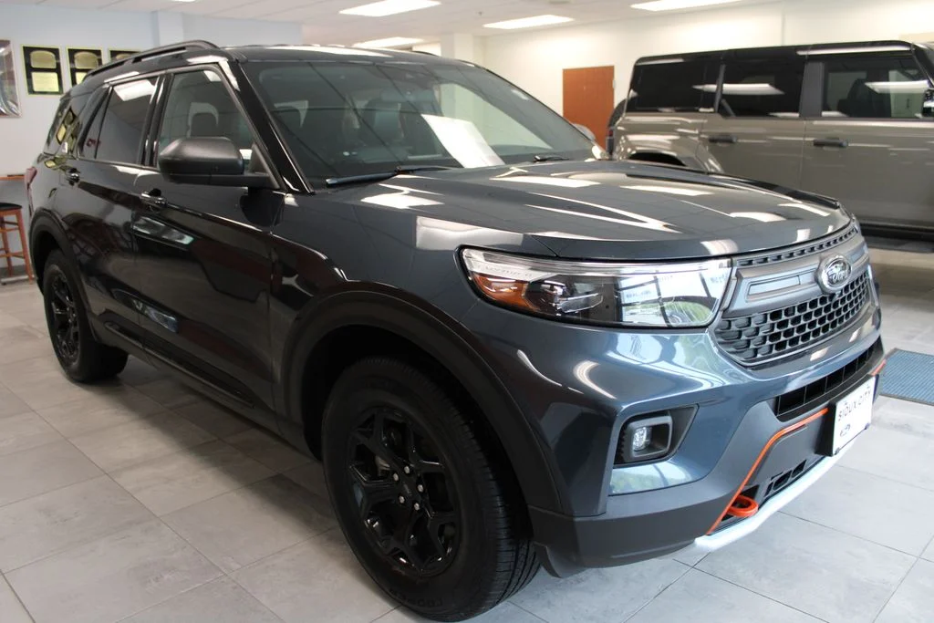 Certified Used 2022 Stone Blue Metallic Ford Timberline image 6