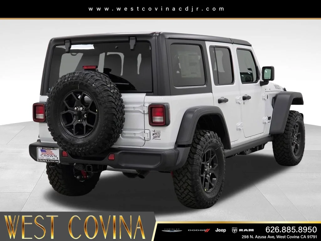 New 2026 Bright White Clear-Coat Exterior Paint Jeep Willys image 5