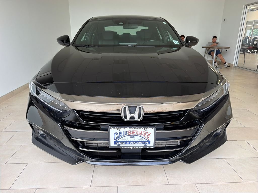 Certified Used 2022 Crystal Black Pearl Honda Sport image 3