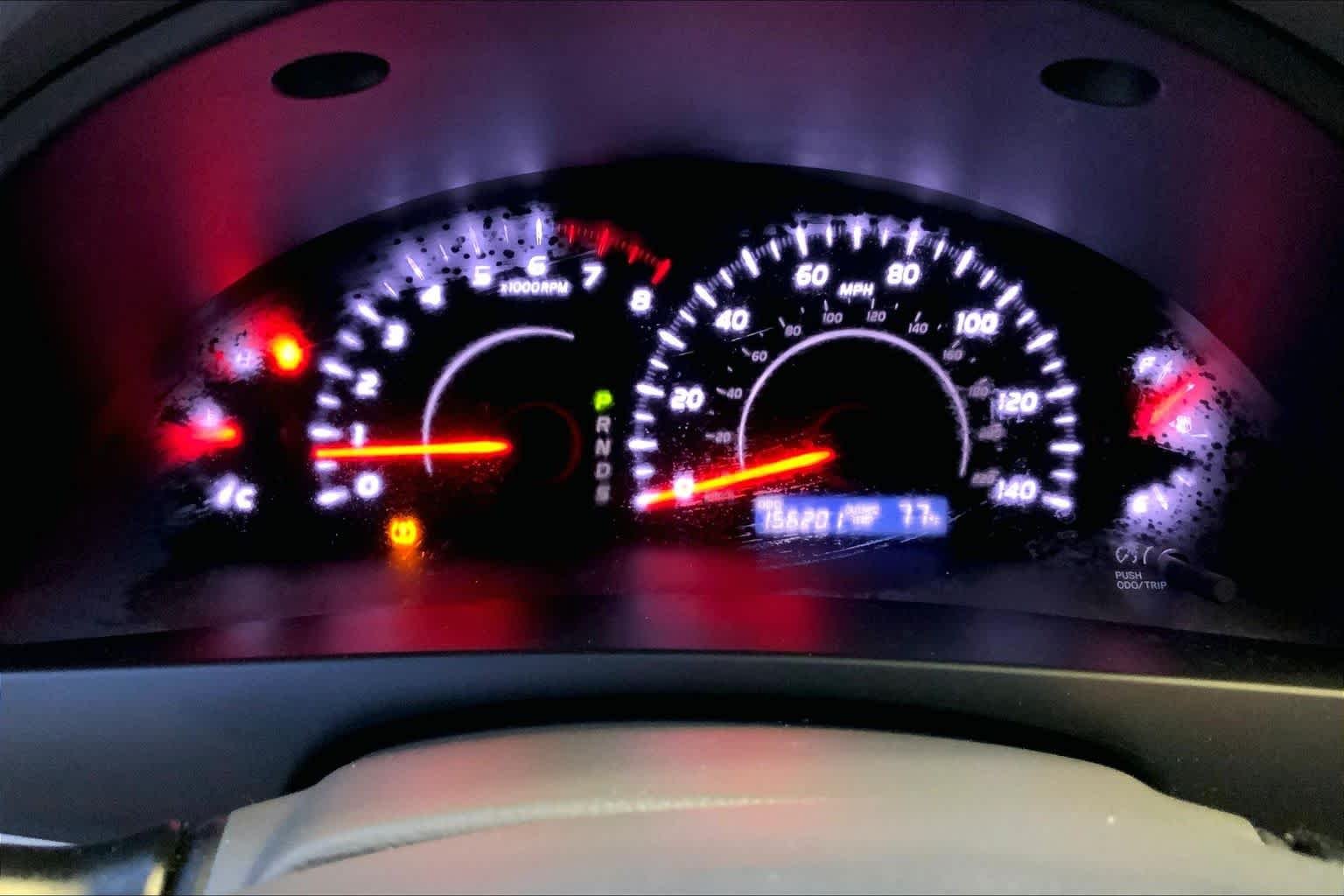Used 2010 Barcelona Red Metallic Toyota LE image 24
