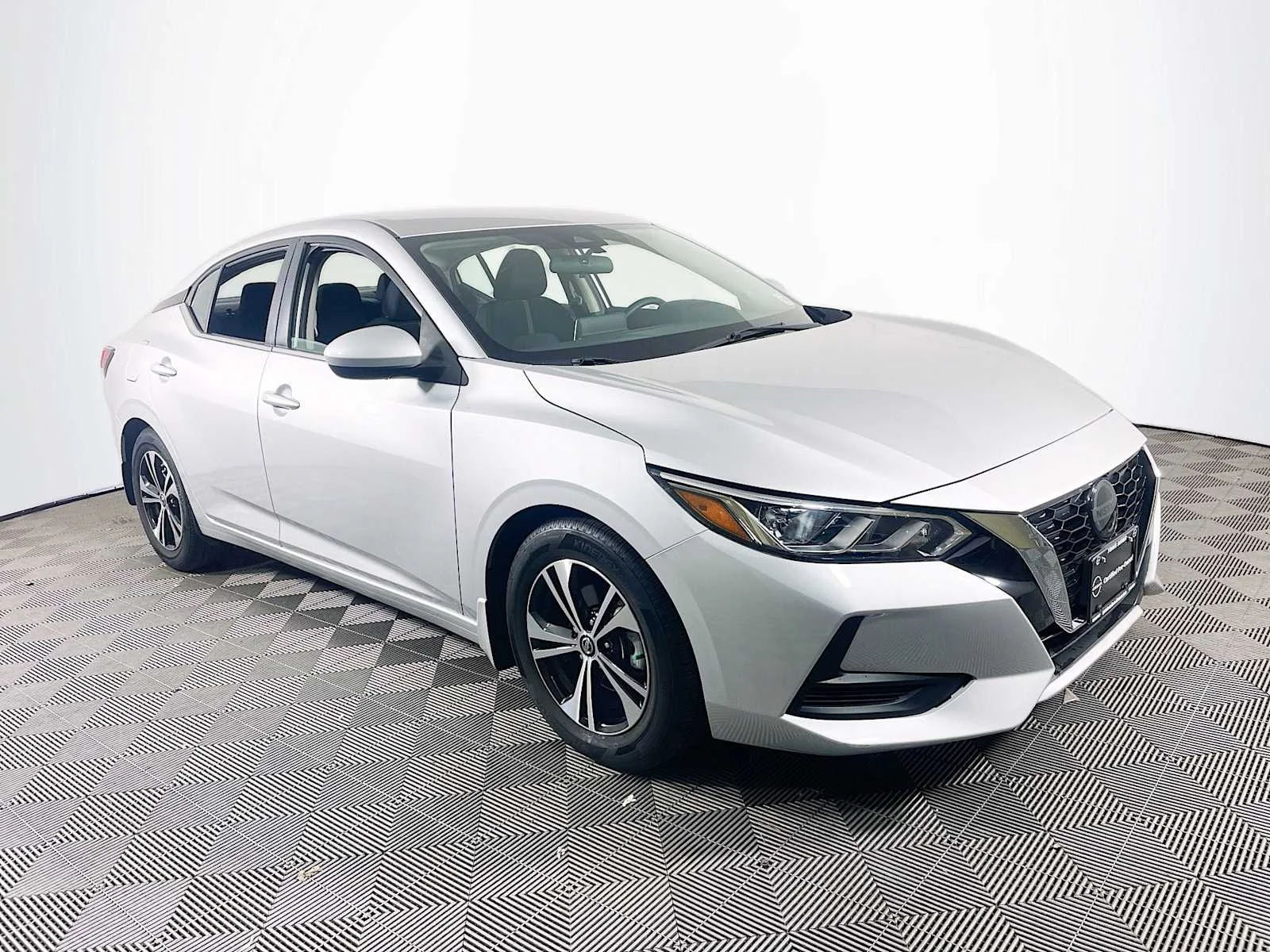 Certified Used 2023 Brilliant Silver Metallic Nissan SV image 3