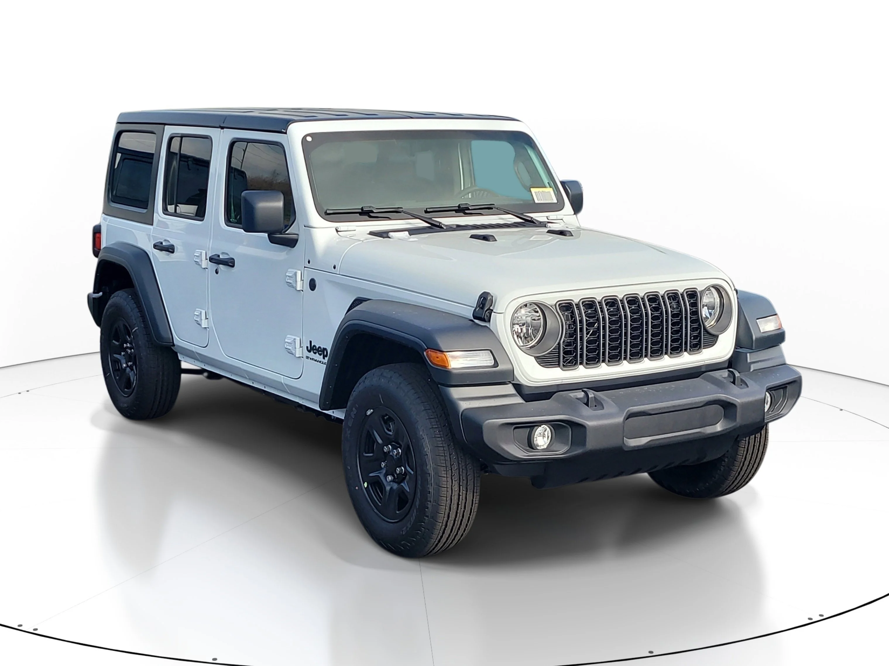 New 2026 Bright White Clearcoat Jeep Sport image 2