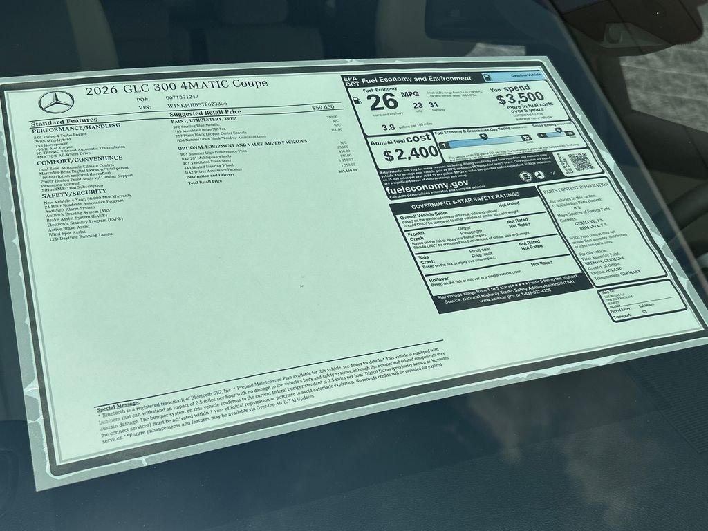 New 2026 Starling Blue Metallic Mercedes-Benz GLC 300 image 37