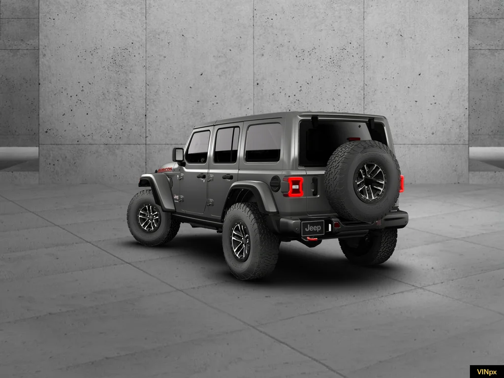 New 2026 Granite Crystal Metallic Clear-Coat Exterior Paint Jeep Rubicon X image 3