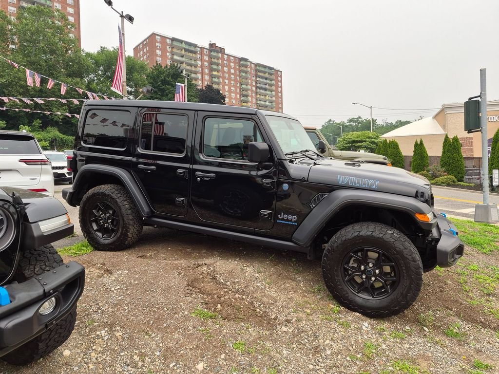 Used 2024 Black Jeep Willys 4xe image 5