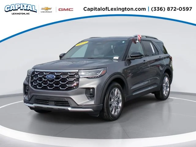Used 2025 Gray Ford Platinum image 1