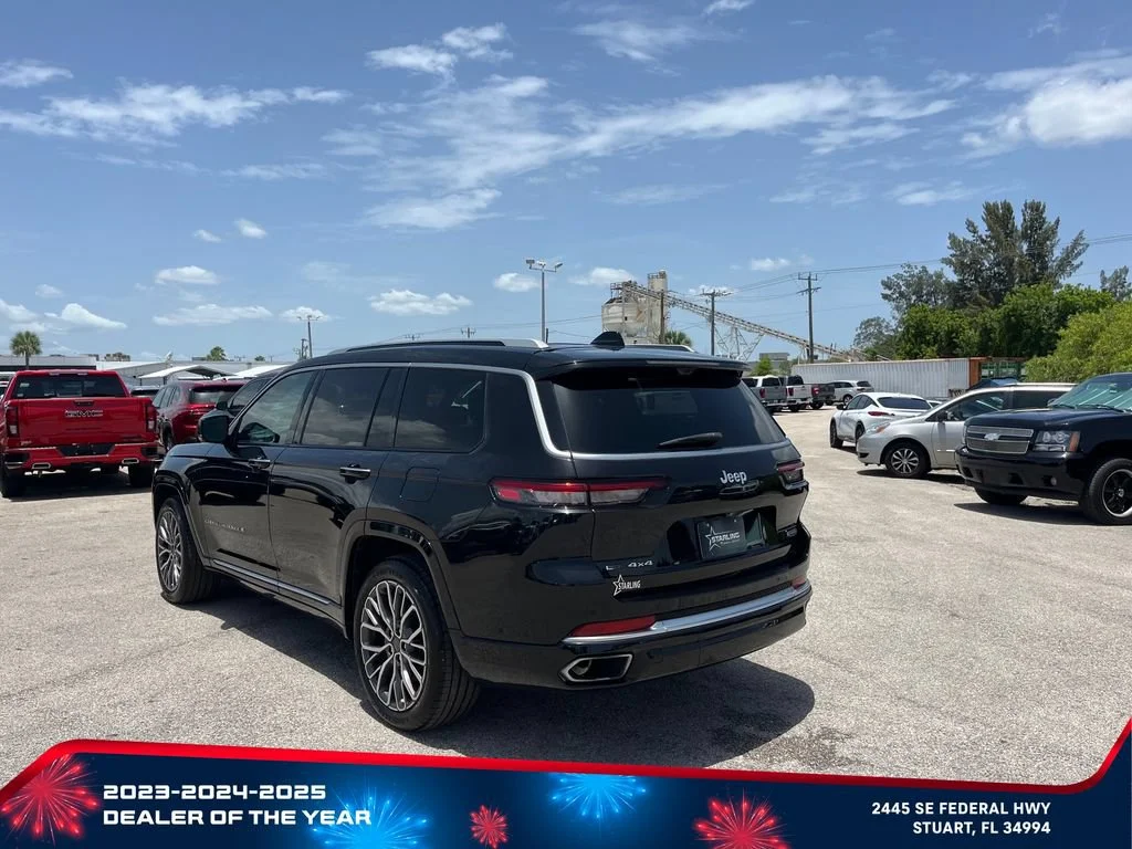 Used 2021 Black Jeep Summit Reserve 4x4 image 5