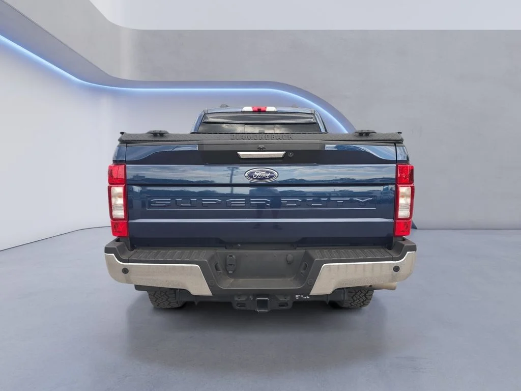 Used 2020 Blue Jeans Metallic Ford LARIAT image 4