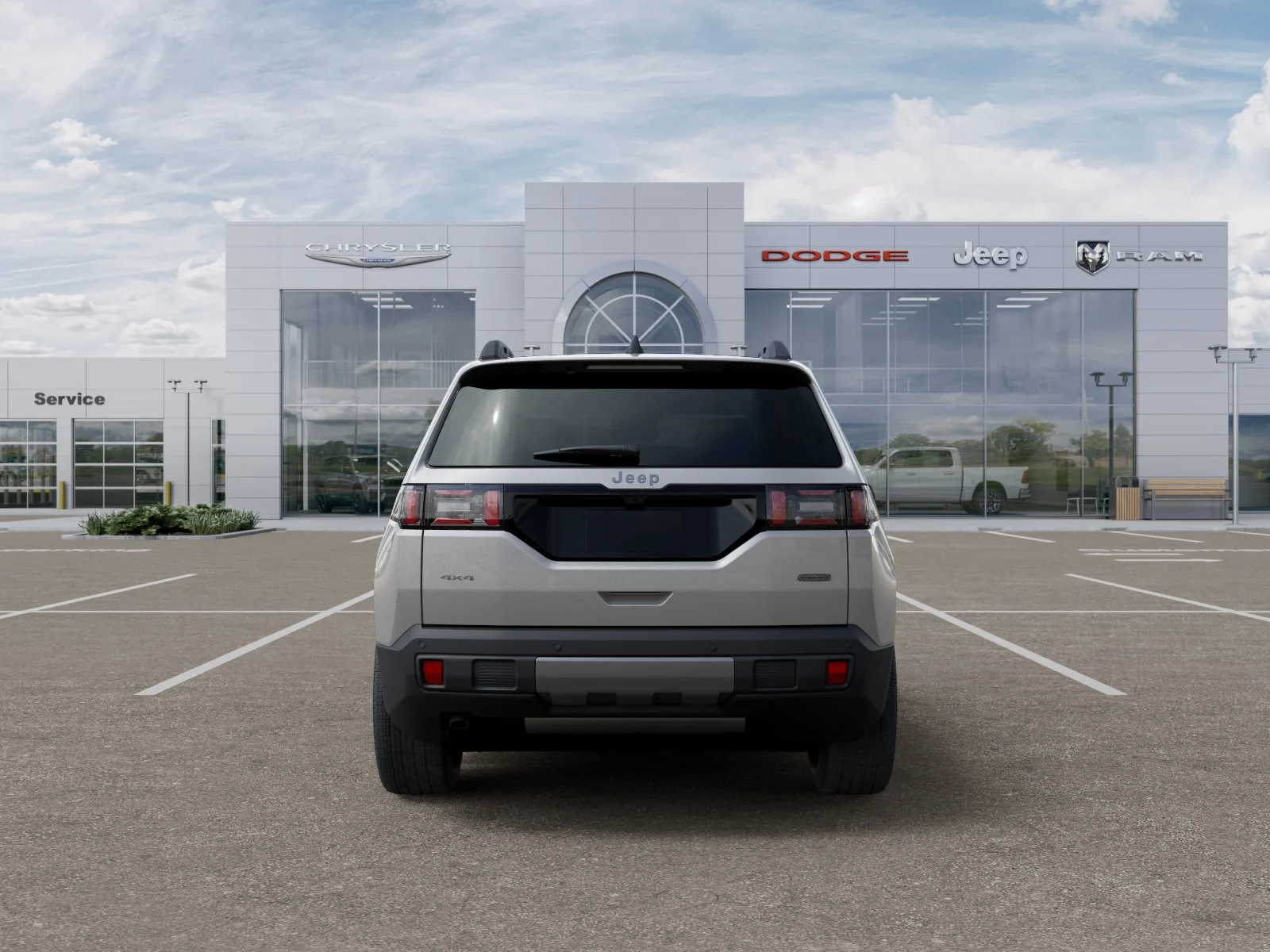 New 2026 Silver Zynith Clear-Coat Exterior Paint Jeep Overland image 47