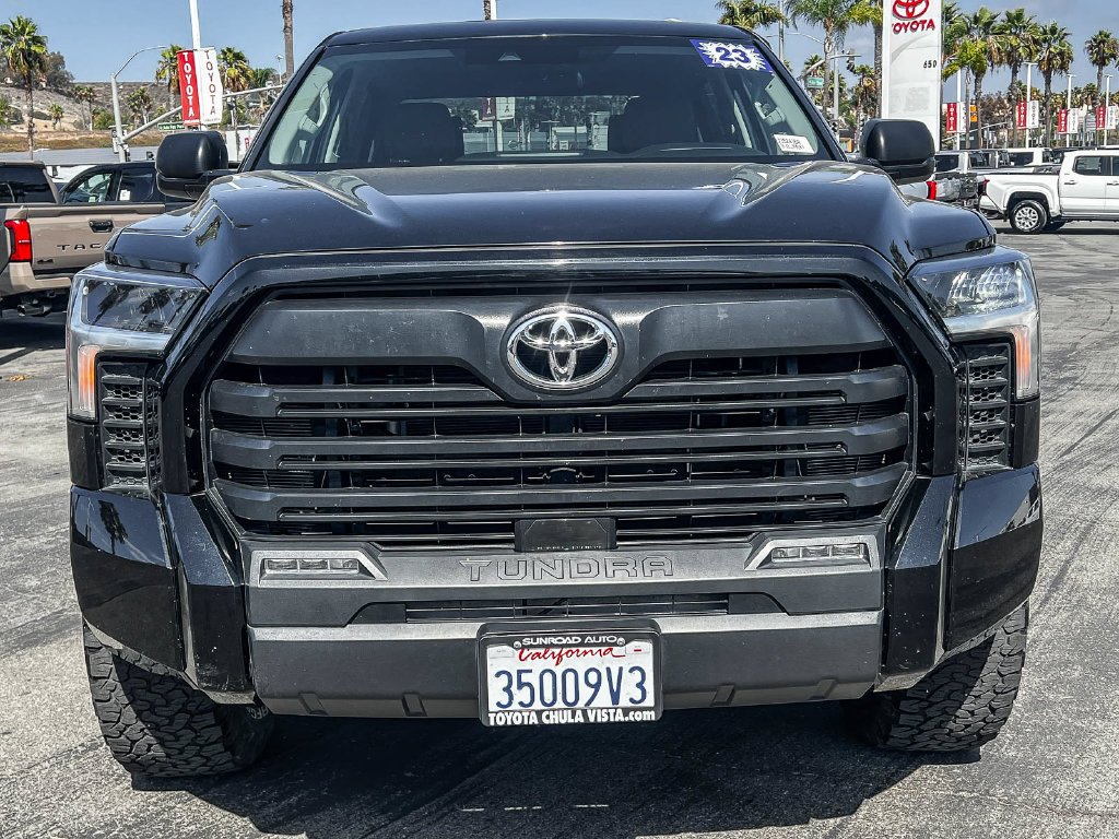Used 2023 Midnight Black Metallic Toyota SR5 image 2