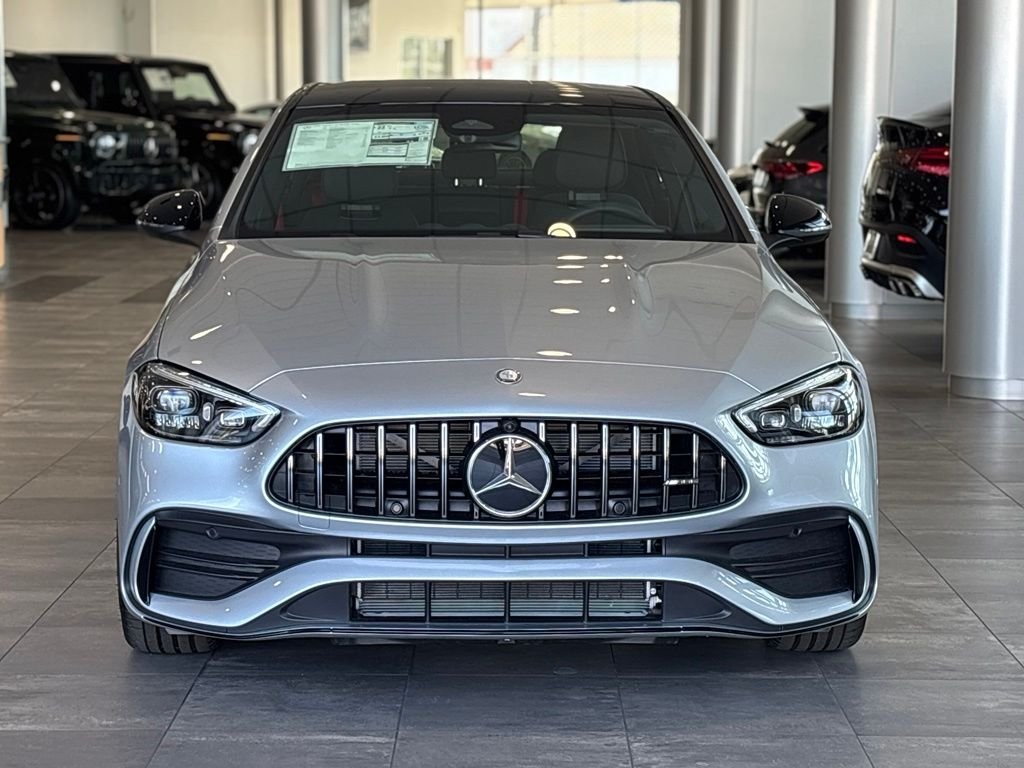 New 2026 Cirrus Silver Metallic Mercedes-Benz AMG® C 43 4MATIC Sedan image 32