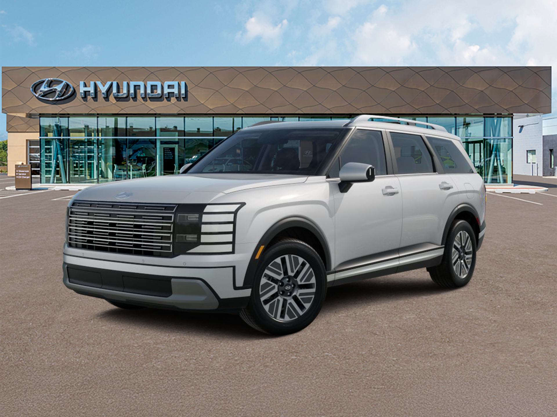 New 2026 White Hyundai SEL 8P image 2