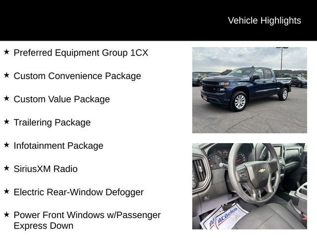 Used 2021 Blue Chevrolet Custom image 8