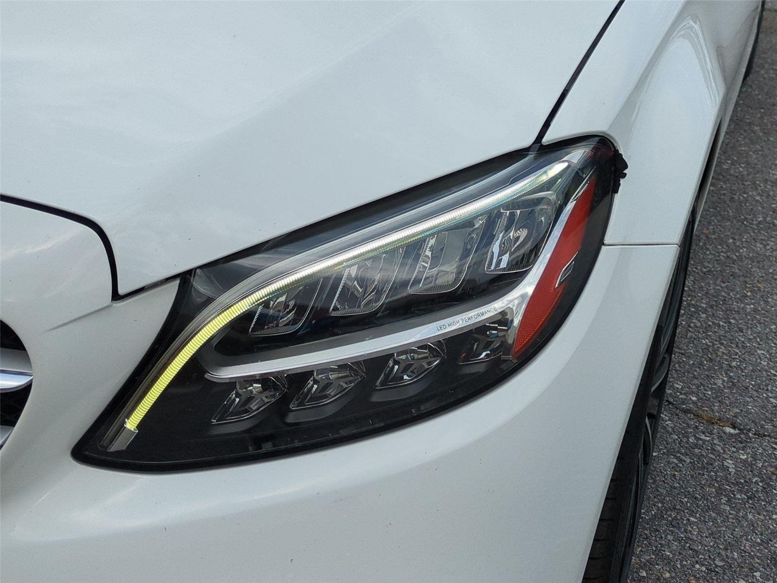 Used 2021 Polar White Mercedes-Benz C 300 image 9