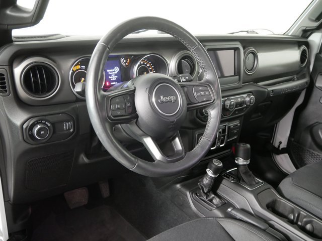 Used 2023 Bright White Clearcoat Jeep Sport S w/ Convenience Pkg & Weather Pkg image 10