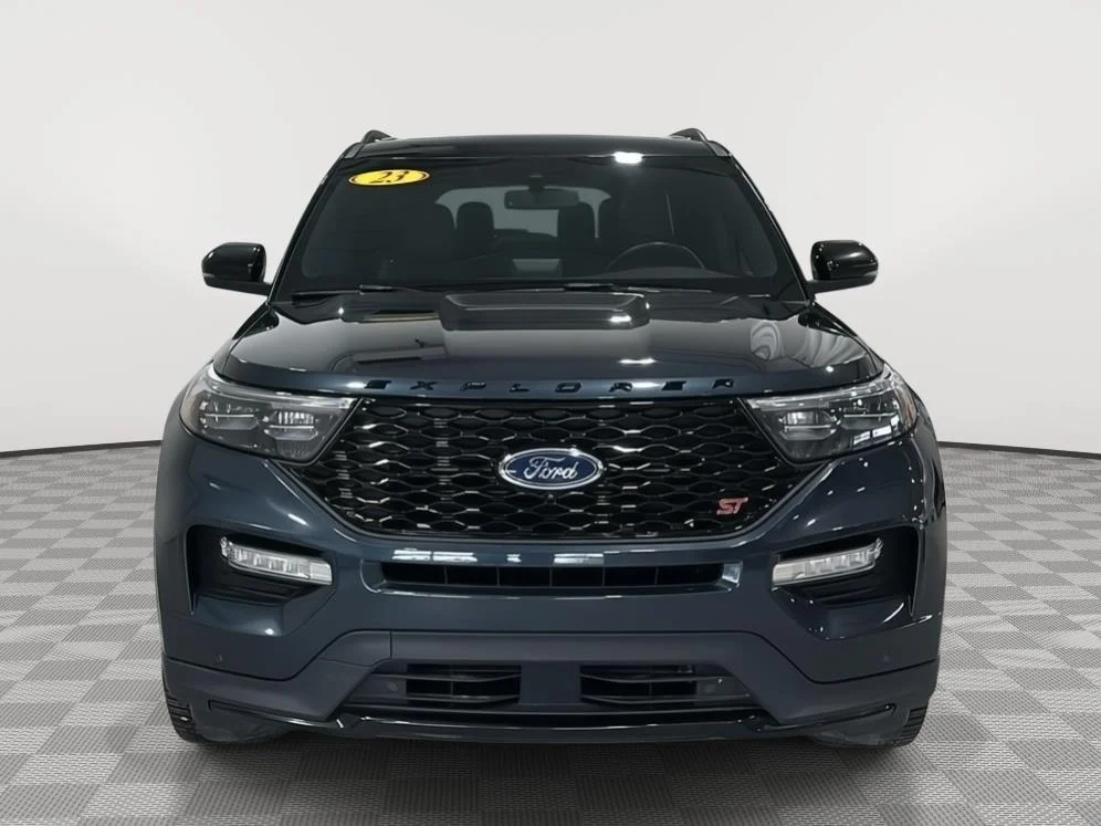 Used 2023 Stone Blue Metallic Ford ST image 8
