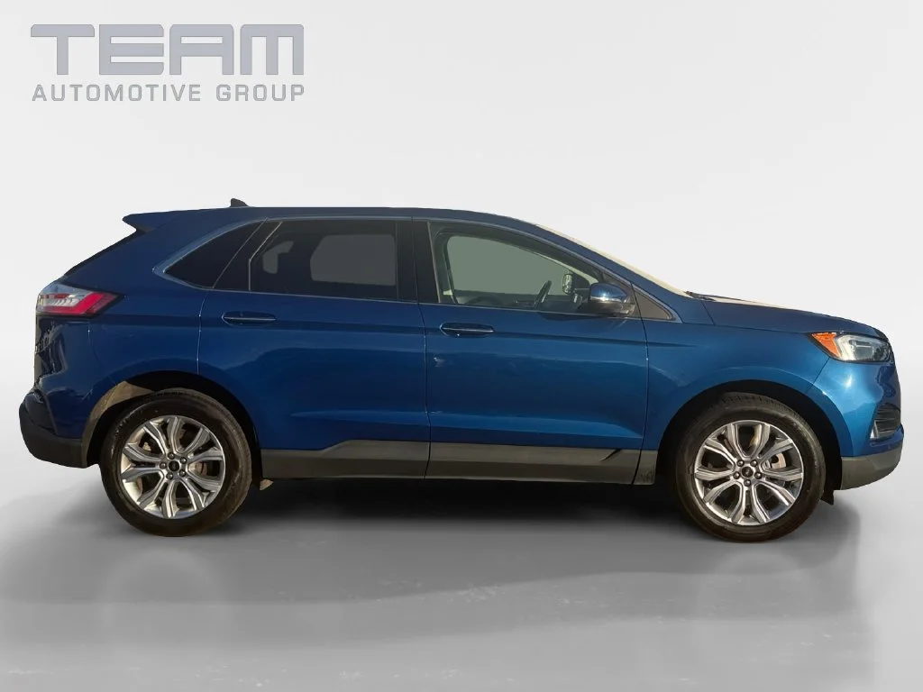 Used 2024 Blue Ford Titanium image 8