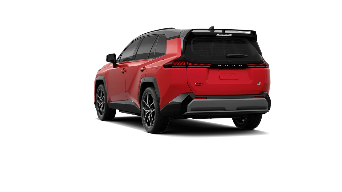 New 2026 Supersonic Red with Midnight Black Metallic roof Toyota GR SPORT image 26