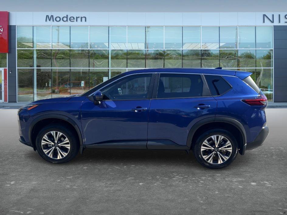 Used 2023 Caspian Blue Metallic Nissan SV image 8