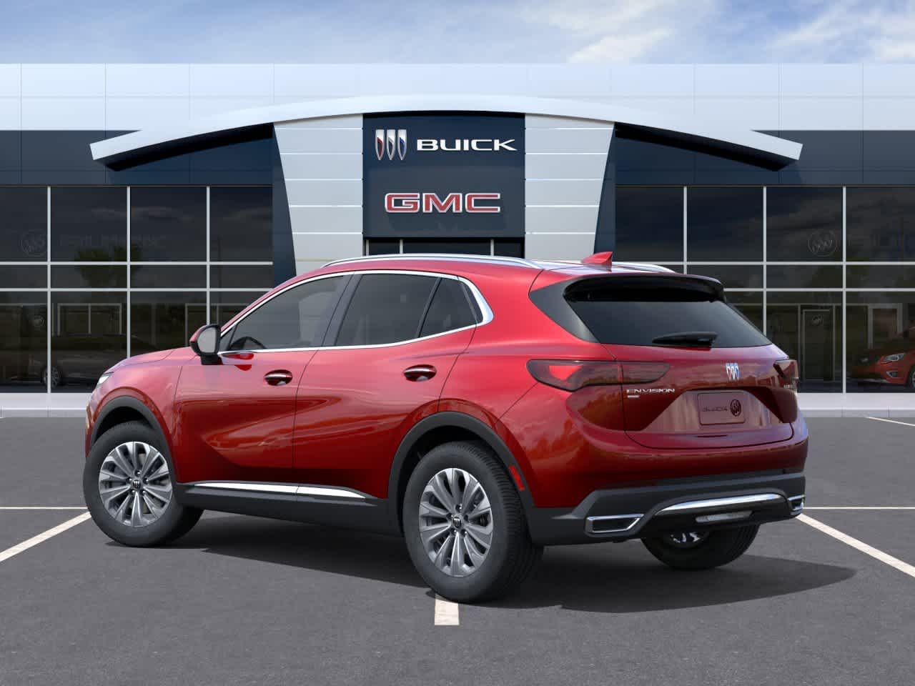 New 2026 Brilliant Red Buick Preferred image 3
