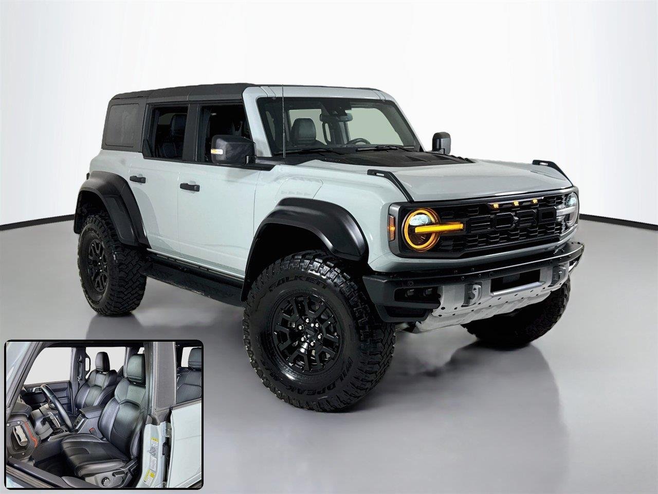 Used 2023 Cactus Gray Ford Raptor image 2