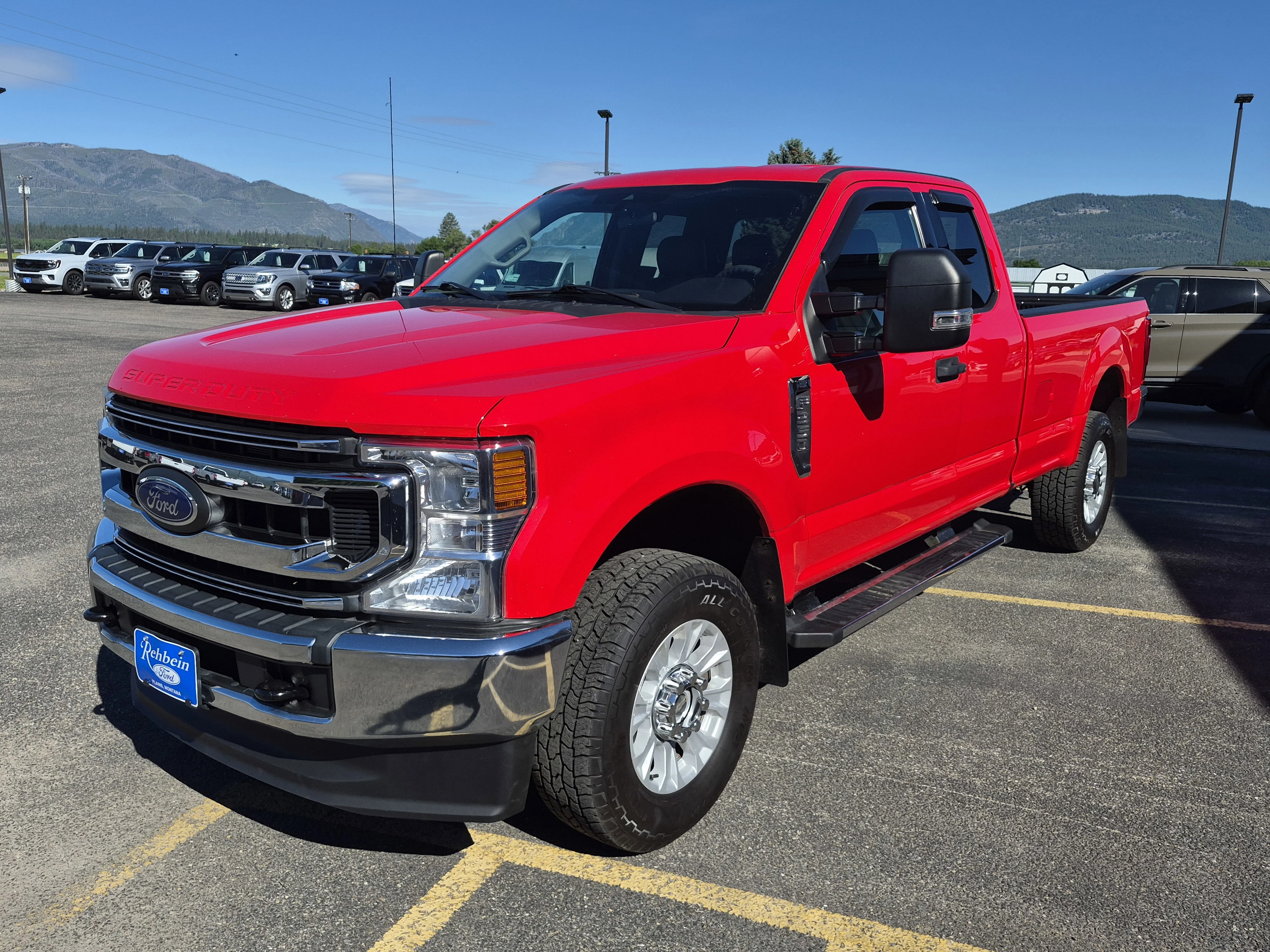 Used 2021 Red Ford  image 13