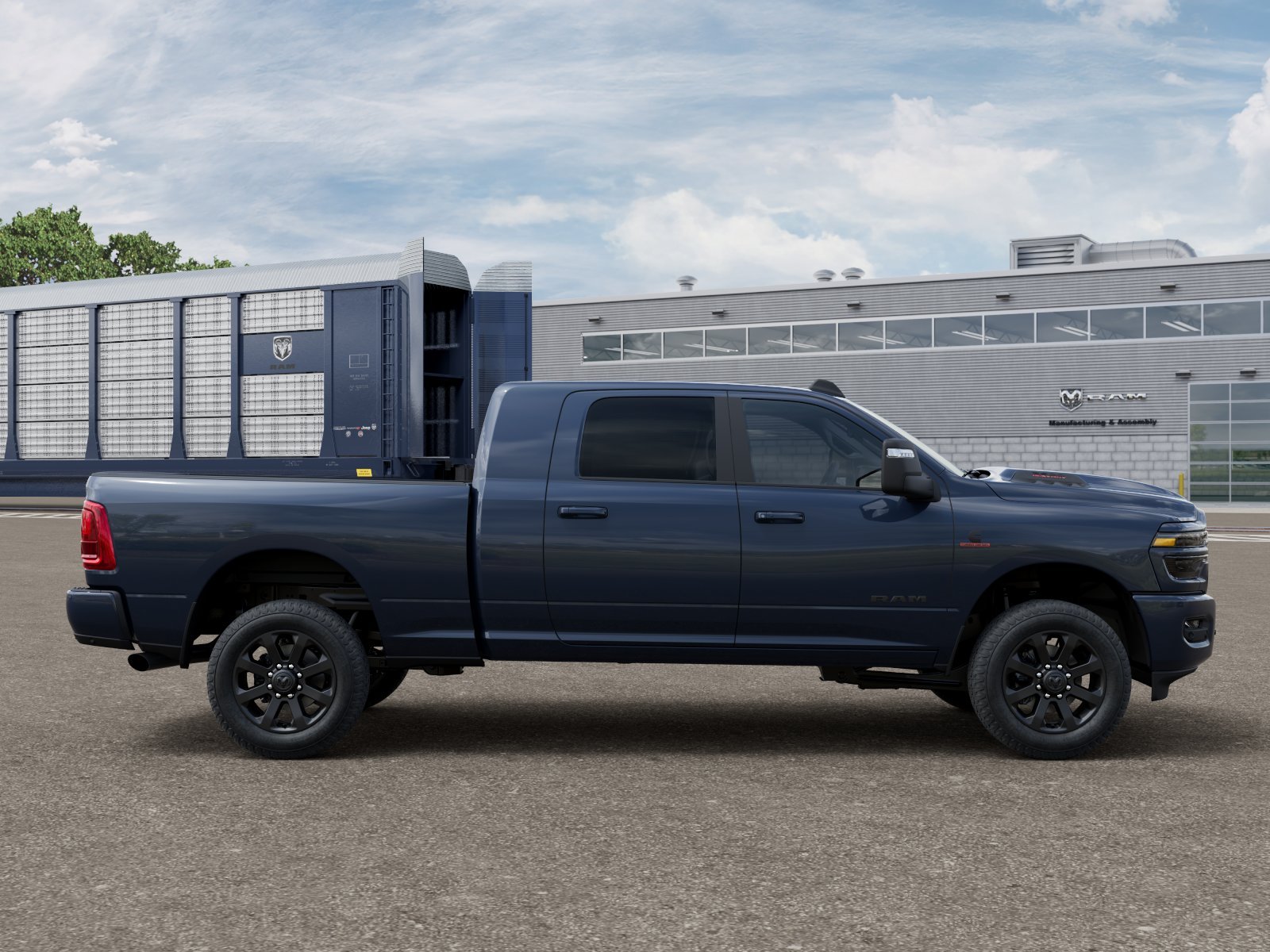 New 2026 Forged Blue Metallic Exterior Paint RAM LARAMIE image 12