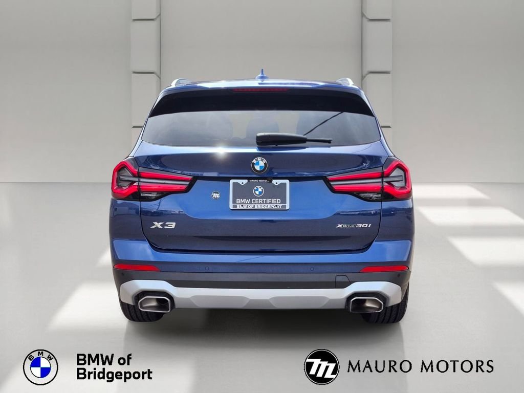 Certified Used 2022 Blue BMW xDrive30i image 4