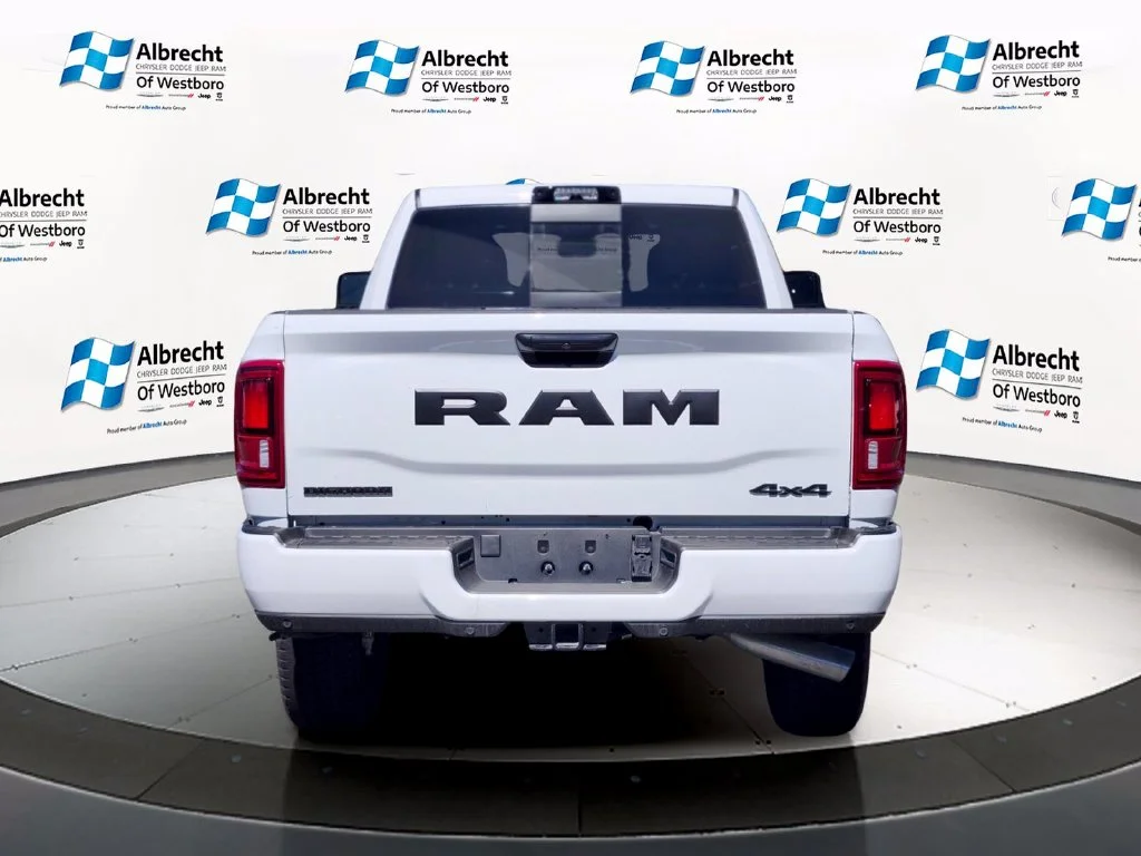 New 2026 Bright White Clear-Coat Exterior Paint RAM Big Horn image 4