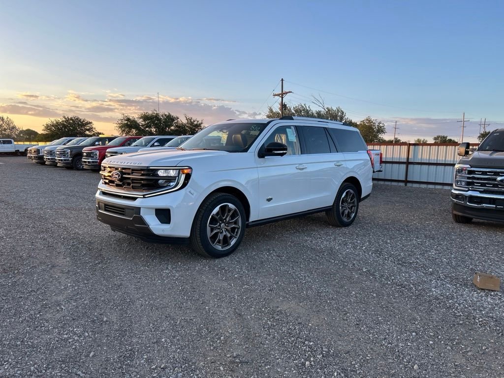 New 2027 Star White Metallic Tri-Coat Ford King Ranch image 1
