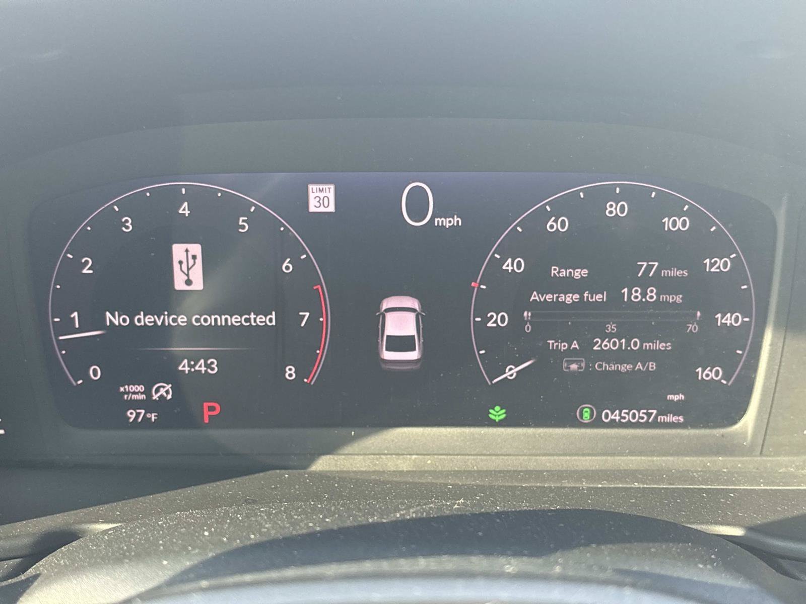 Used 2024 Red Honda EX image 15