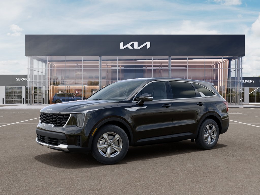 New 2026 Ebony Black Kia LX image 3