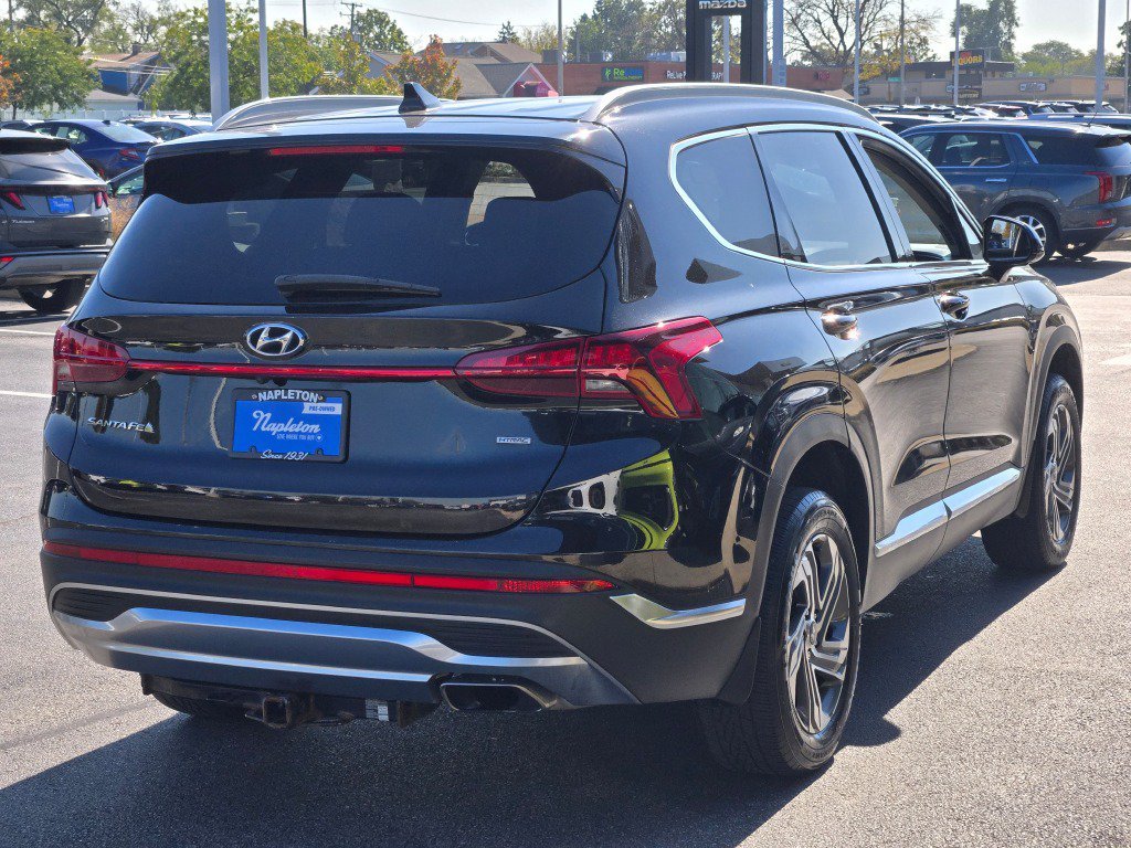 Used 2022 Twilight Black Hyundai SEL image 9
