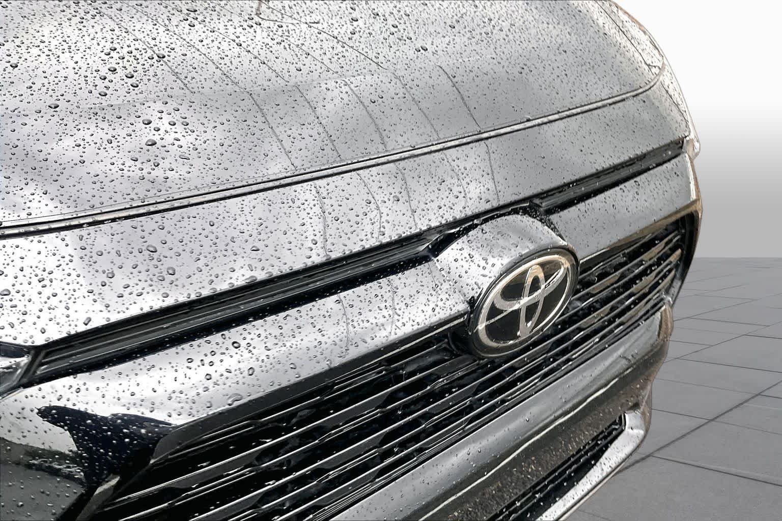 Used 2025 Midnight Black Metallic Toyota Hybrid SE image 27