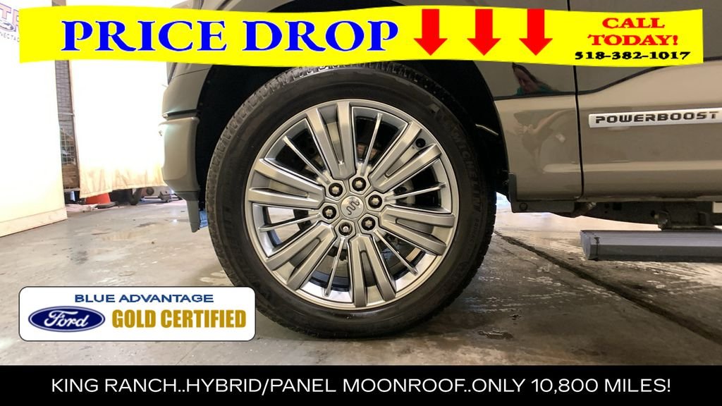 Certified Used 2025 Black Metallic Ford King Ranch image 52