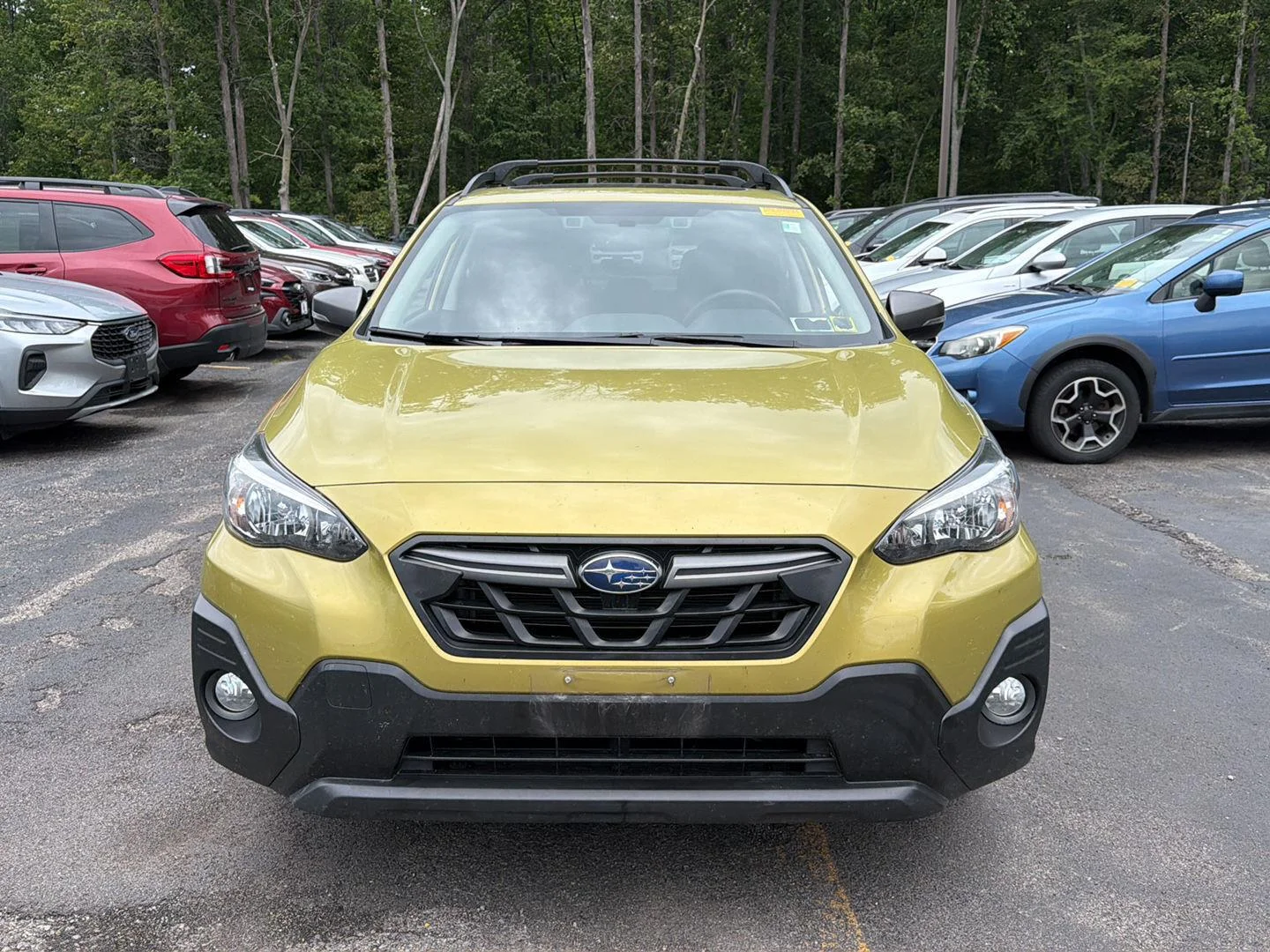 Used 2023 Plasma Yellow Pearl Subaru Sport image 13