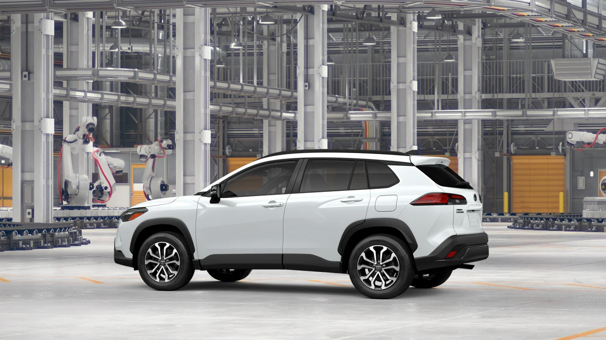 New 2026 Wind Chill Pearl Toyota Hybrid SE image 5