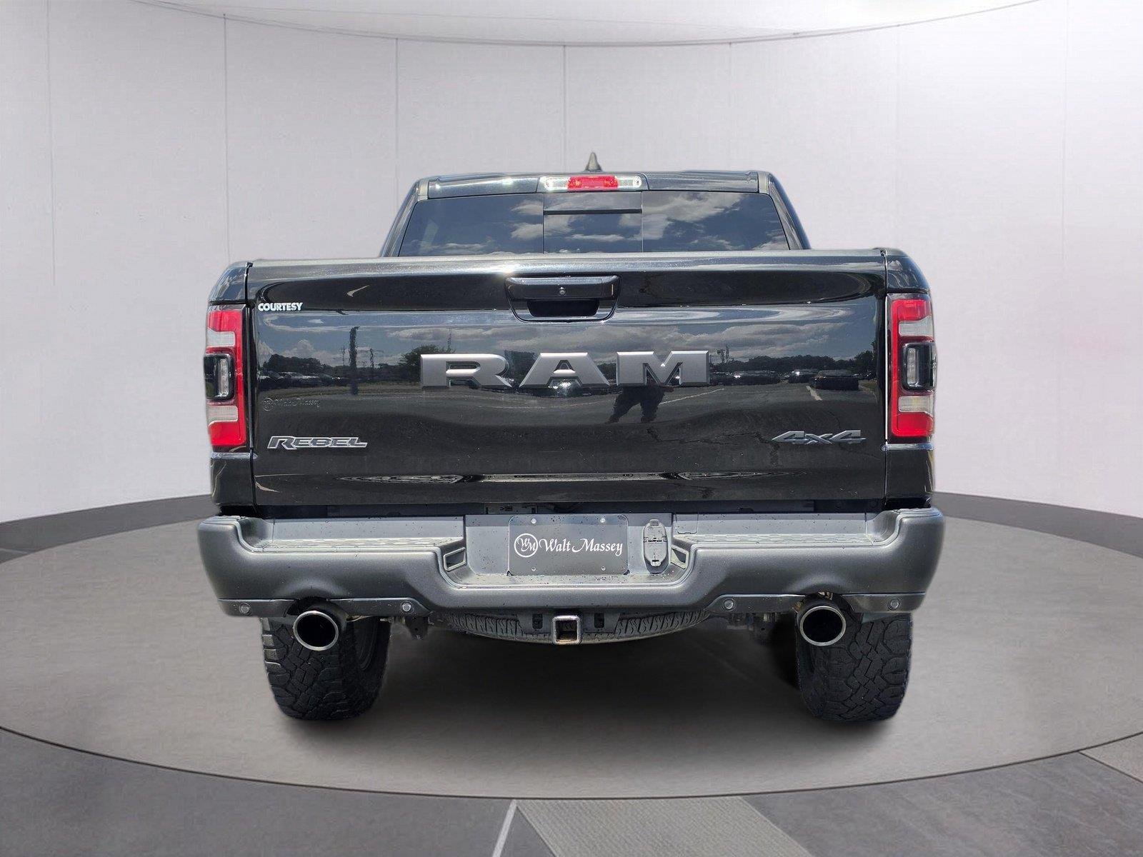 Used 2023 Diamond Black Crystal Pearlcoat Ram Rebel image 4