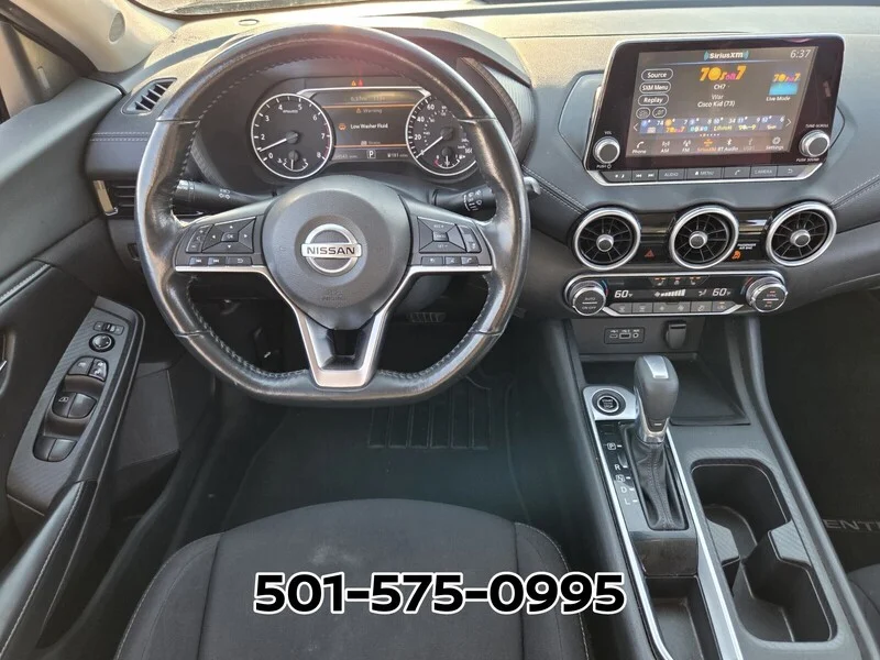 Used 2023 Super Black NISSAN SV CVT image 13