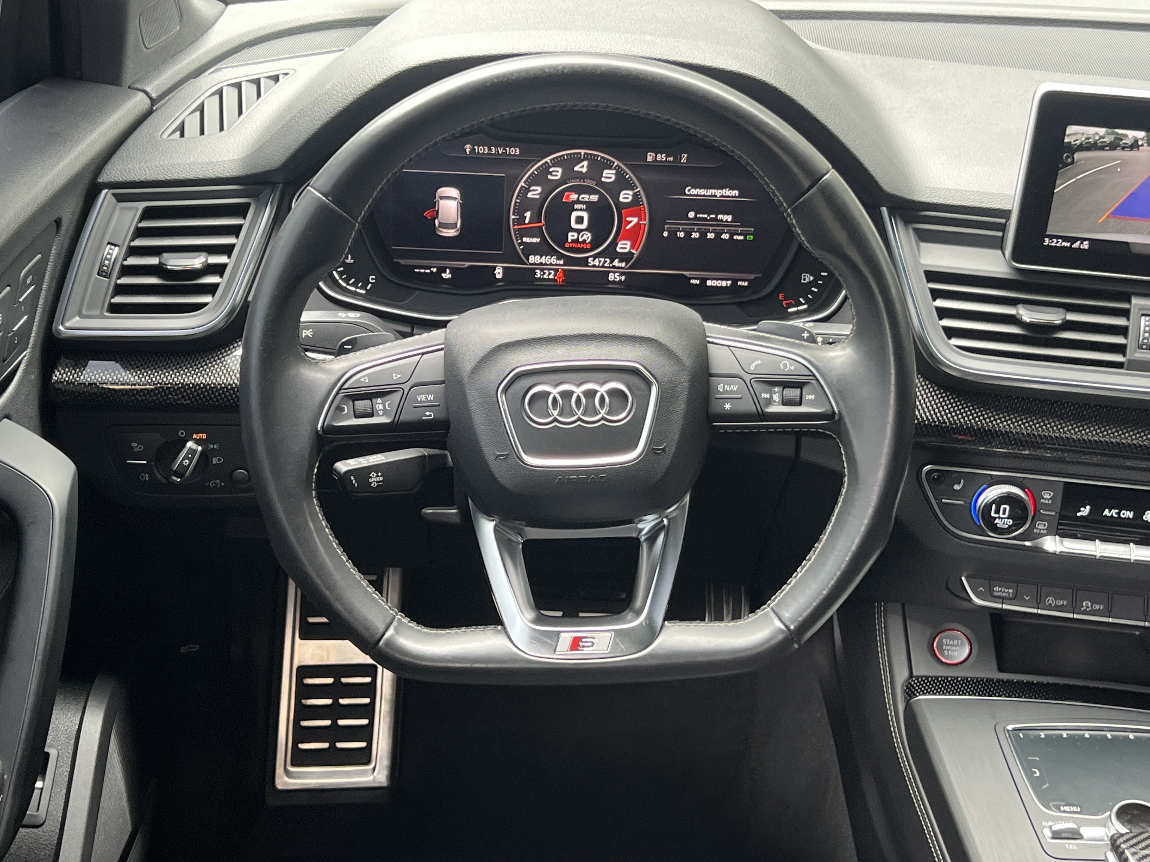 Used 2019 Florett Silver Metallic Audi Premium Plus image 31