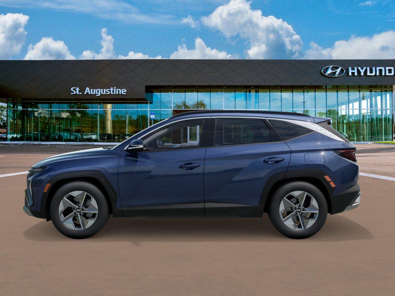 New 2026 Atlantis Blue Hyundai SEL Premium FWD image 3