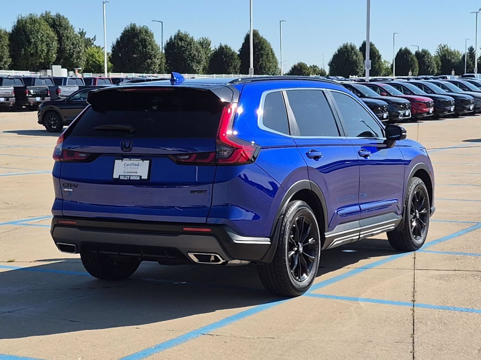 Certified Used 2025 Still Night Pearl Honda Sport-L AWD image 7