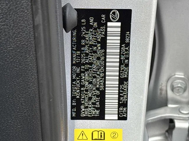 Used 2019 Silver Lexus 350 F Sport image 36