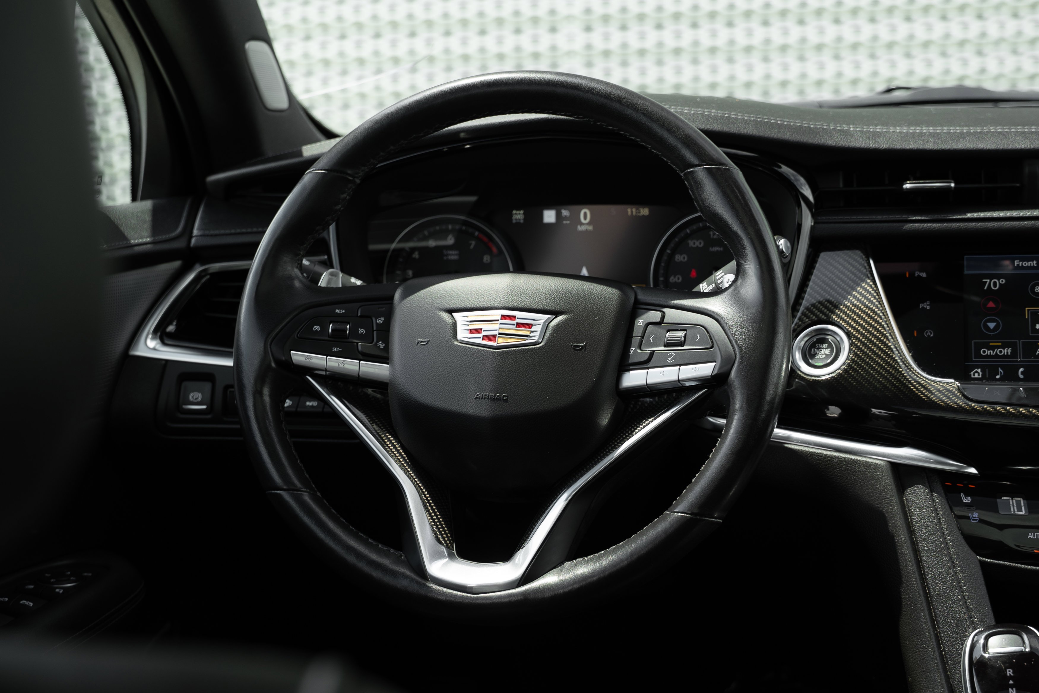 Used 2021 Satin Steel Metallic Cadillac Sport image 9
