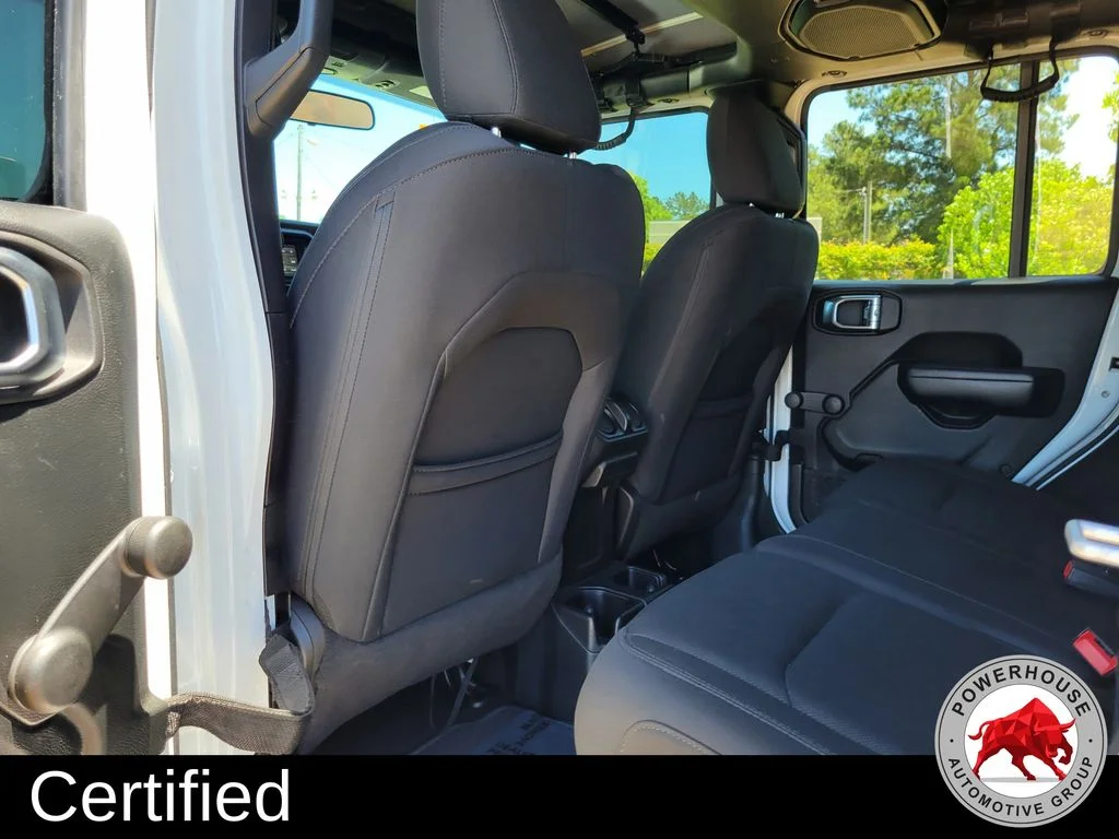 Used 2018 White Jeep Unlimited Sport image 14