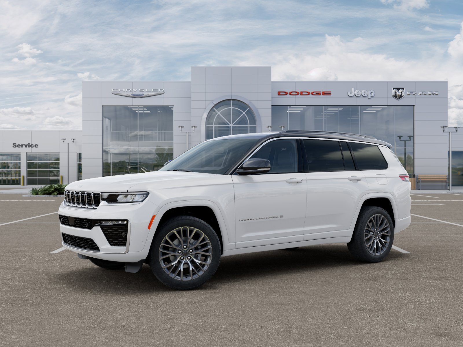 New 2027 Bright White Clear-Coat Paint Jeep Summit image 23